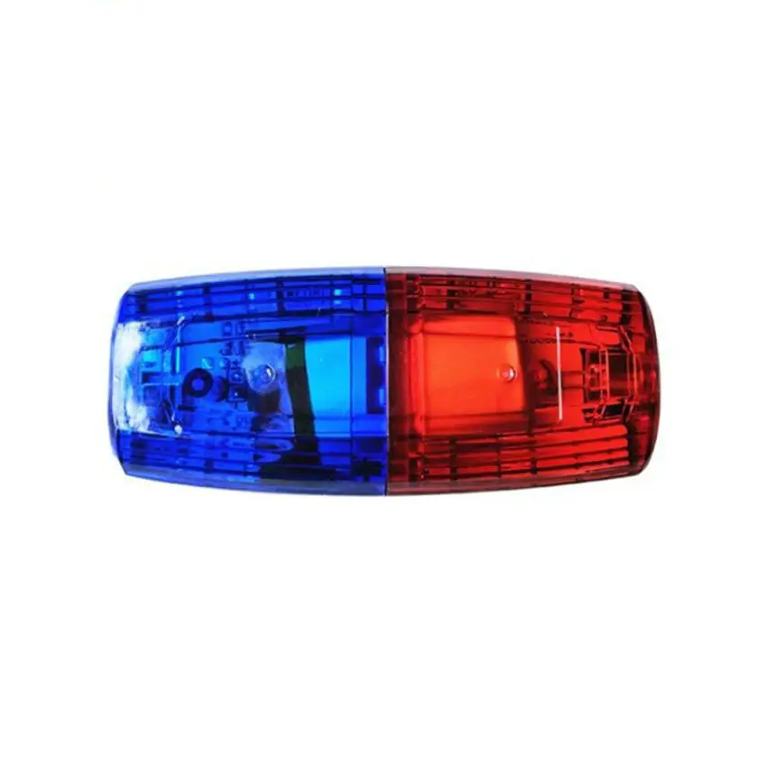 ชุดชาร์จไฟ LED สีแดงสีน้ำเงินมัลติฟังก์ชั่นคลิปกระพริบเตือนความปลอดภัยไหล่ไฟตำรวจไฟฉุกเฉินสีแดง/สีฟ้า/สีขาว