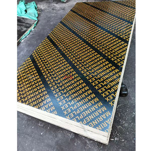 بسعر الجملة من مصنع الصين ضغط مرتين ، خشب رقائقي بواجهة بني/أسود 18 باللون البني للبناء - Product Image 4