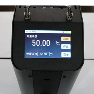 High-precision Calibrator <b>Temperature</b> <b>Controller</b> With LCD Display 0.01.C Resolution Metal Body Touch Screen Interface ET3801 Hig - Product Image 4