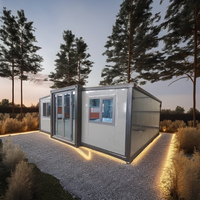 Chine vente en gros de maison conteneur en acier bon marché cabine à cadre en A chambre d'hôtel pour application en plein air conception en expansion utilisation bureau école