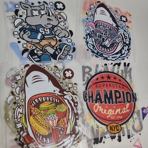 Transferts d'impression <span class=keywords><strong>sur</strong></span> écran de haute qualité personnalisés, transferts DTF, designs prêts à être pressés, transferts thermiques pour t-shirts - Product Image 2