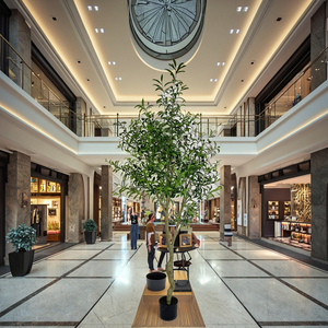 210cm/7ft bất động cảm ứng trong nhà trang trí nhân tạo Olive cây bonsai thực tế chậu cây trong nhà - Product Image 6