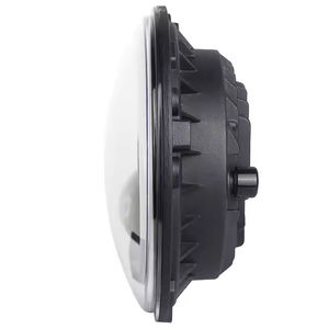 Phares LED de 7 pouces avec anneau Halo <span class=keywords><strong>clignotant</strong></span> blanc/ambre phare de croisement <span class=keywords><strong>pour</strong></span> voitures Autos motos véhicules - Product Image 4