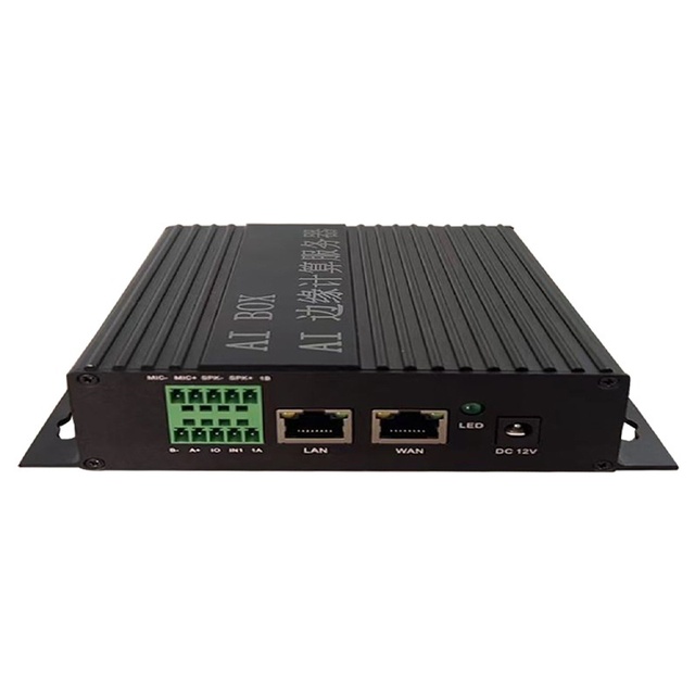 Intel AI Edge Computing Box Industrial PC Embedded AI Video Analysis Fireworks Playing Mobile Phones Off-duty Face Recognition