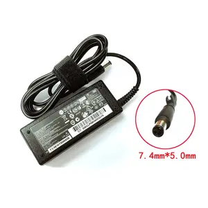 WXD 18.5V 3.5A 65W AC Adapter Cung Cấp Điện Cho HP Compaq 391172-001 608425-001 7.4mm