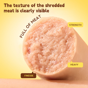 Saucisse de jambon biologique naturelle pour chiens et chats - 65% de <span class=keywords><strong>viande</strong></span>, riche en protéines, 3 saveurs, huile de <span class=keywords><strong>poisson</strong></span>, OEM/ODM, friandises d'entraînement pour animaux de compagnie en gros - Product Image 3