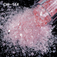 Toptan Altıgen Şekilli Toksik Olmayan Sim Karışık Boyutlu Makaron Şeklinde Epoksi Reçine El Sanatları Bardakları Noel 2oz Shaker Ambalajı için