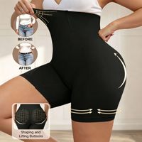 Shorts gainants taille haute sans couture pour femme, du S au XL, effet remonte-fesses, contrôle du ventre, avec armatures en acier à mémoire de forme, en nylon, amincissant, doux et confortable