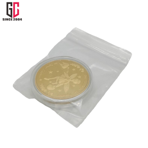 12 ans d'usine personnalisé métal or fée des dents pièces d'or cadeaux enfants pièce jouets <span class=keywords><strong>jeu</strong></span> pièces enfants semblant jouer récompenses - Product Image 3