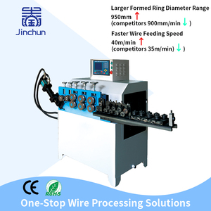 Các nhà sản xuất khuyên dùng máy cuốn lò xo CNC 4-12mm với máy uốn tạo hình dây. - Product Image 4