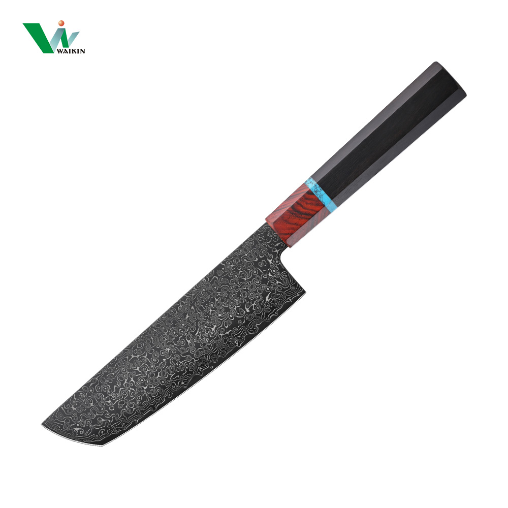 Black handle 6"  Nakiri Knife