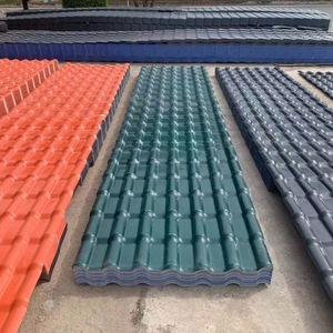 Custom moderno fronte spiaggia casa Resort capanna con Resina sintetica resistente al calore in PVC tegola per tetto Asa Resina lamiera - Product Image 4