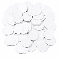 Étiquette NFC en PVC, jeton NFC NTAG215, 25 mm, 35 mm, rond, jetons NFC vierges, étiquette NFC programmable