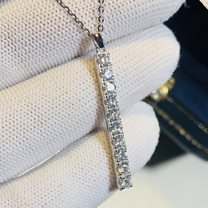 Collana Minimalista con Ciondolo a Barra per Donne, Stile da Ufficio, Catena per Clavicola, Gioielli alla Moda - Product Image 6