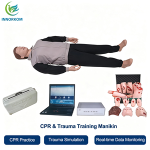 Simulador de RCP y Primeros Auxilios para Traumatismos de Cuerpo Completo, Modelo de Simulación de Heridas Controlado por Software para Equipos de Enseñanza de Emergencias Médicas - Product Image 2