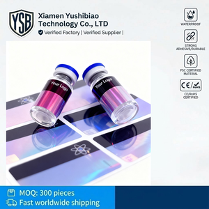 Autocollants personnalisés pour flacons YSB avec modèles <span class=keywords><strong>de</strong></span> conception gratuits, <span class=keywords><strong>impression</strong></span> holographique pour 2 ml, 3 ml, 10 ml - Product Image 1
