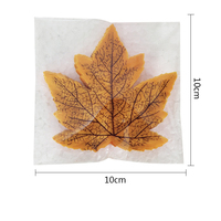 Feuilles d'érable artificielles, 10cm, 10 pièces, fausses plantes, pour une décoration d'arrangement de fleurs, pour la fête à la maison