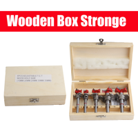 Kit de 5 forets Forstner pour le travail du bois, marque OEM/ODM, longueur de travail 35 mm, finition peinte, garantie standard chinoise, pour armoires