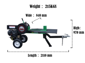 OEM acepta el divisor de registro del motor de gasolina 7HP, 34 toneladas, el divisor de registro más rápido para la venta - Product Image 2