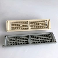 Grille d'aération universelle pour camion - Grille de ventilation de tableau de bord, persienne de climatisation de cabine, grille de ventilation robuste pour poids lourds