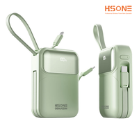 Banco de Energía de 10000 mAh, Cargador Rápido de Pared PD de 35 W, Paquete de Batería Portátil 3 en 1 con Enchufe Plegable para Viajes y Uso en Movimiento