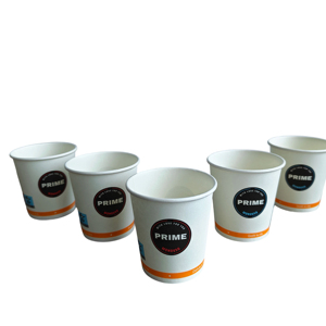 Gobelets à café en carton personnalisés de 6 oz avec impression personnalisée - Product Image 3