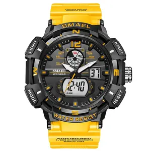 CW-051 완벽한 쿼츠 일본 운동 골드 남자 시계 gshock reloj hombre 아이 시계