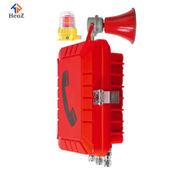 Téléphone souterrain pour mines, interphone de tunnel, intrinsèquement sûr, téléphone IP, Atex, anti-explosion, point d'appel