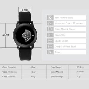 Relojes para Hombre y Mujer, <span class=keywords><strong>Reloj</strong></span> de Cuarzo Extremadamente Simple, Relojes de Pulsera de Goma Casuales de Moda, <span class=keywords><strong>Reloj</strong></span> Creativo para Regalo, Relogio Masculino - Product Image 4