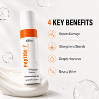 Koloryst Hot Sale Peptide-7 Masker Rambut Tanpa Bilas Krim Perawatan Keratin untuk Semua Jenis Rambut Salon Halus Menghilangkan Frizz