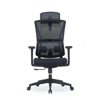 Chaise de bureau ergonomique moderne en maille, réglable en hauteur, avec appui-tête et soutien lombaire, chaise de direction, chaise de jeu, chaise d'ordinateur