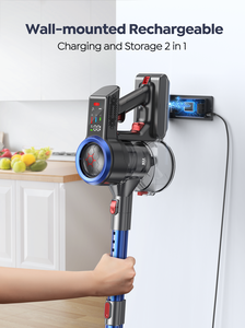 <span class=keywords><strong>Buture</strong></span> JR700 bleu 500W 1.5L capacité tapis de poche bâton sans fil aspirateur sans fil 38Kpa sans fil maison pour tapis - Product Image 3