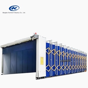Cabine de peinture automobile à infrarouge électrique à prix d'usine avec éclairage LED rétractable - Product Image 6
