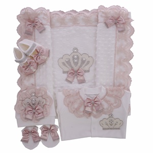 ชุดหมีแขนยาวผ้าฝ้าย100% สำหรับเด็ก,ชุดเด็กแรกเกิดดีไซน์ใหม่หรูหรากำหนดเองได้ - Product Image 1