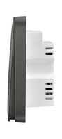 Tuya Smart Home Devices WiFi/ZigBee Bouton poussoir Piano Voix Télécommande dans l'interrupteur d'éclairage mural 1Gang