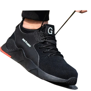 <span class=keywords><strong>Scarpe</strong></span> di sicurezza da lavoro in acciaio con punta in <span class=keywords><strong>pelle</strong></span> <span class=keywords><strong>scamosciata</strong></span> per <span class=keywords><strong>scarpe</strong></span> da uomo leggere - Product Image 2