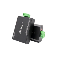 Analyseur et décodeur de bus CAN automobile GCAN USBCAN-I Pro avec compatibilité USB 2.0, construction métallique, taux de transmission 5 Kbps-1 Mbps