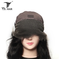 Perruque Lace front Wig 100% naturelle brésilienne, cheveux lisses, cheveux vierges, haute qualité