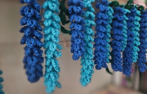 Set regalo aziendale: Tenda in girofano all'uncinetto fatta <span class=keywords><strong>a</strong></span> mano e personalizzata, stile Cottagecore e Fairycore, per finestra o porta, decorazione natalizia impermeabile - Product Image 5