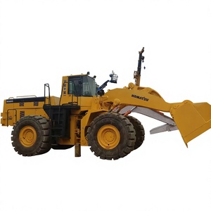 Cargadora de Ruedas KOMATSU WA600, Equipo de Construcción de Uso Pesado, Amarilla, Motor Diésel 4x4, Usada, Carga Nominal de 60 Toneladas, Bomba Hidráulica - Product Image 1