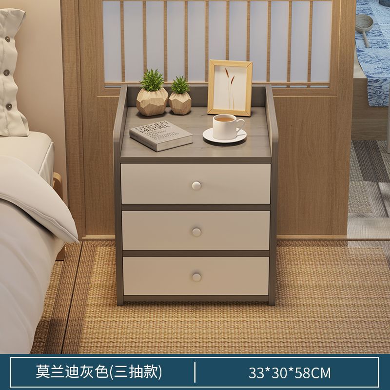 33CM Morandi Gray [Three-Drawer Style]