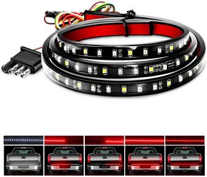 Barra de luz de puerta trasera Flexible para maletero rojo y blanco de 60 ", señal de giro de freno inverso, tira de luces LED para correr, 1,2 M y 1,5 M - Product Image 2