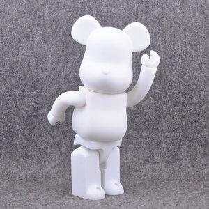 Logotipo personalizado hecho DIY vinilo PVC resina ABS Bearbrick en blanco 1000 1000% osos en blanco osos ladrillos 400 400% 70cm oso Bearbrick - Product Image 2