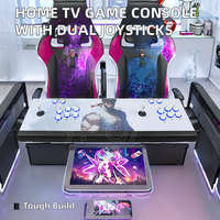 Manette de jeu double et pousse-pièces OEM tout-en-un pour borne d'arcade domestique avec prise US, pour machine de jeu d'arcade (à partir de 3 ans)