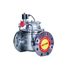 Chất lượng cao 600x-16p thép không gỉ điều khiển điện từ thủy lực van mặt bích van điều khiển lưu lượng van điều khiển điện - Product Image 3