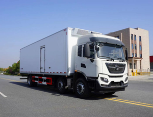 Camión Refrigerado Dongfeng Tianjin <span class=keywords><strong>6x2</strong></span> de 25 Toneladas para Transporte de Alimentos Congelados, Tipo Caja Refrigerada - Product Image 3