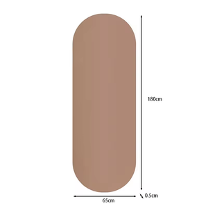 Tapete de Yoga Antideslizante <span class=keywords><strong>BESA</strong></span>, Base de Caucho Natural, Ecológico, Impermeable, 4.5mm de Grosor, Rectangular, con Correa de Transporte - Product Image 3