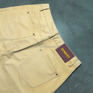 Pantalones Vaqueros de Mezclilla, Fabricante de Ropa Personalizada, Pantalones Casuales de Gran Tamaño, 100% Algodón, Pantalones Anchos Holgados, Vaqueros para Hombre - Product Image 3