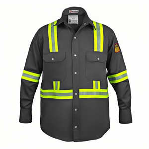 <span class=keywords><strong>Ropa</strong></span> DE TRABAJO personalizada Camisas de manga larga transpirables para hombres Camisa DE TRABAJO <span class=keywords><strong>Ropa</strong></span> de trabajo de construcción - Product Image 4
