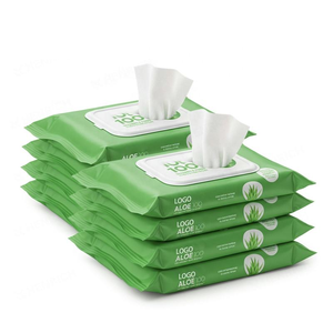 Lingettes pour bébé douces sur mesure, fabriquées avec du tissu non tissé Spunlace, lingettes pour bébé naturelles et biodégradables - Product Image 1